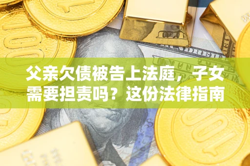 北京父亲欠债被告上法庭，子女需要担责吗？这份法律指南必须看完