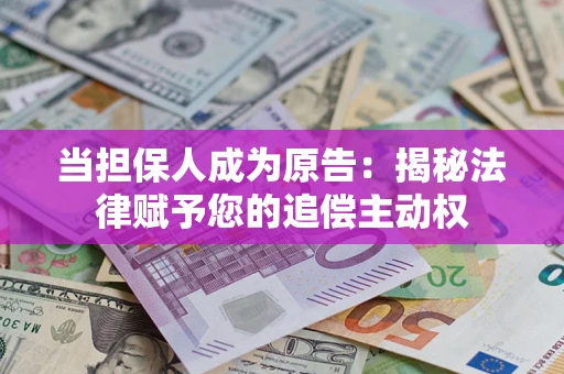 北京当担保人成为原告:揭秘法律赋予您的追偿主动权 北京当担保人成为原告:揭秘法律赋予您的追偿主动权