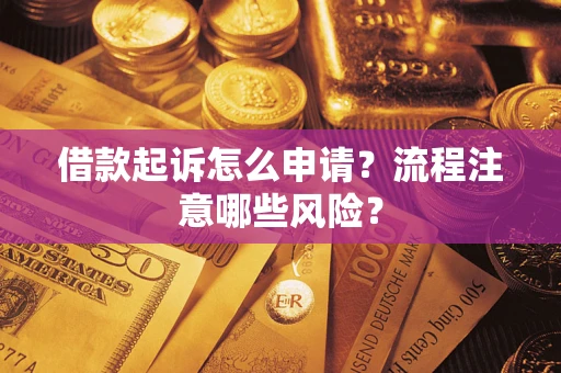 北京借款起诉怎么申请？流程注意哪些风险？